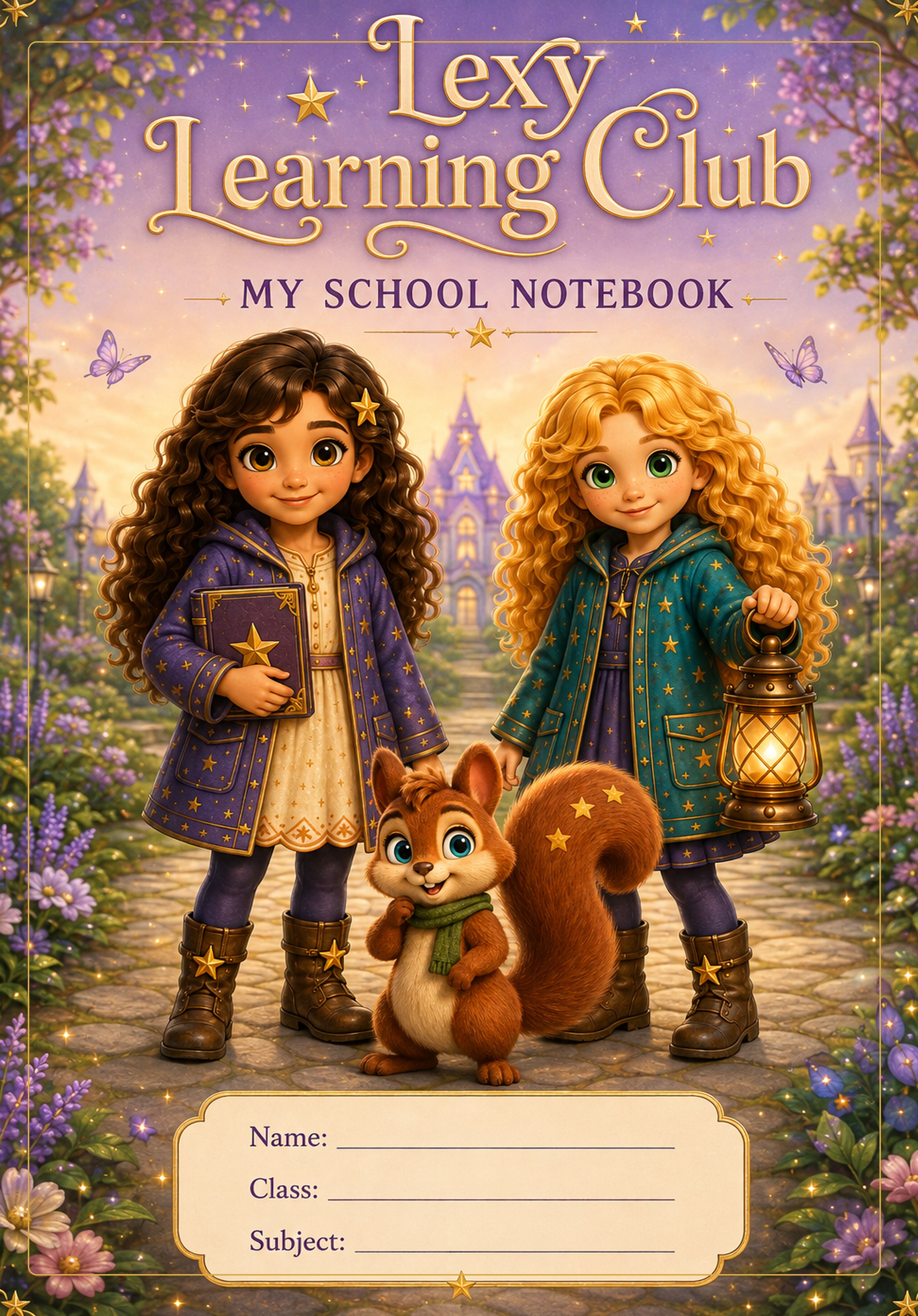 Lexy Learning Club: My School Notebook — C.A. Brauman