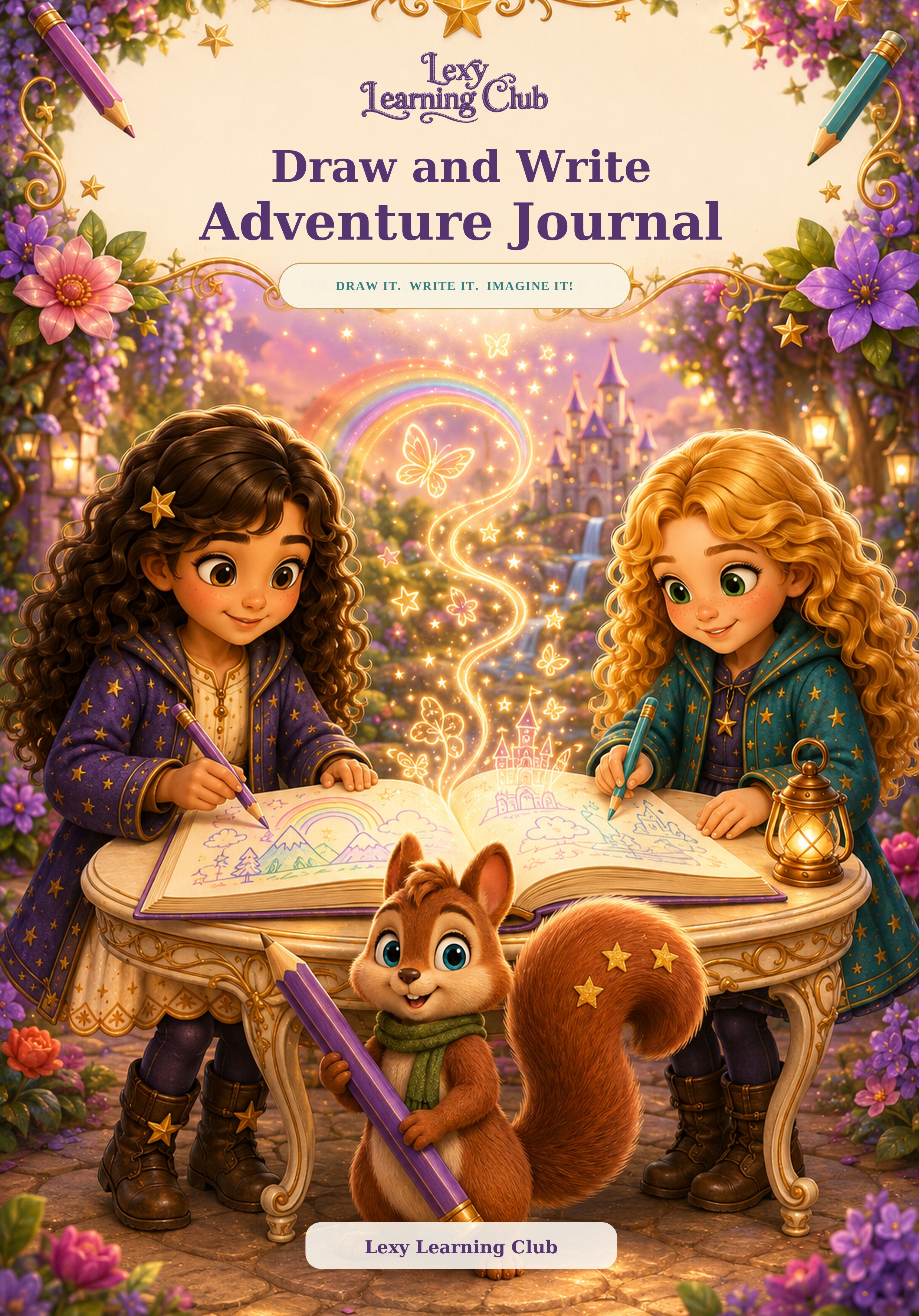 Draw and Write Adventure Journal: Draw It. Write It. Imagine It! — C.A. Brauman